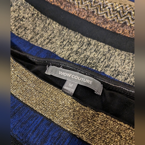 Women's WOW COUTURE strapless bandage dress size medium - Picture 4 of 5